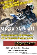HaneyArt RideNow Powersports Invetory Blow Out Promotional Poster